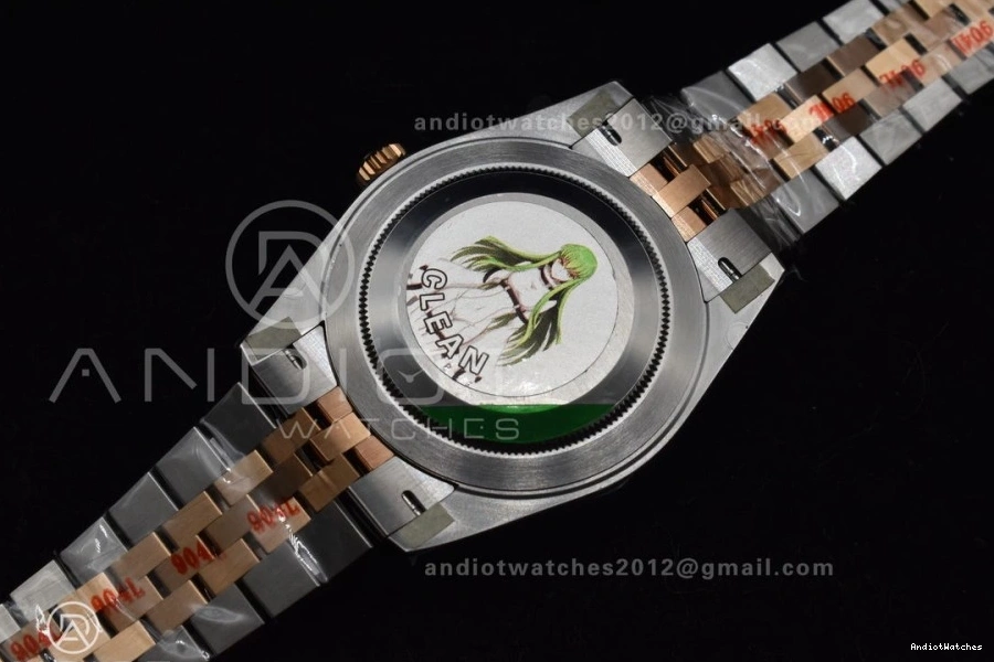 904L DateJust on Stick 41 Edition 126333 606 VR Best Clean SS Bracelet Jubilee 1:1 Steel RG Brown Breathable Dial 0113